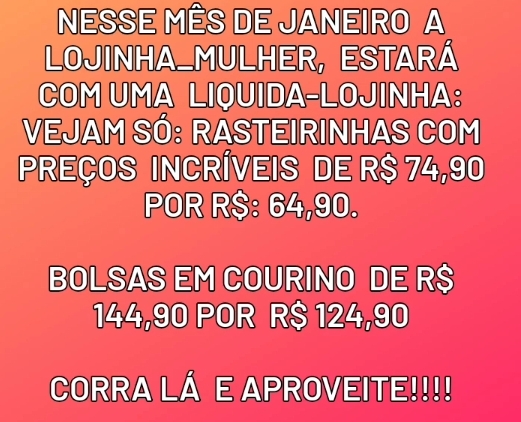 LOJINHA DA MULHER